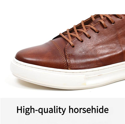 ✅High -quality Dedication✅British Gentleman Retro Handmade Horsehide Business Casual Shoes