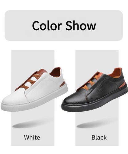 🔥Limited Time Offer 49% OFF🔥New Men's Genuine Leather Slip-on Waterproof Versatile Casual Shoes