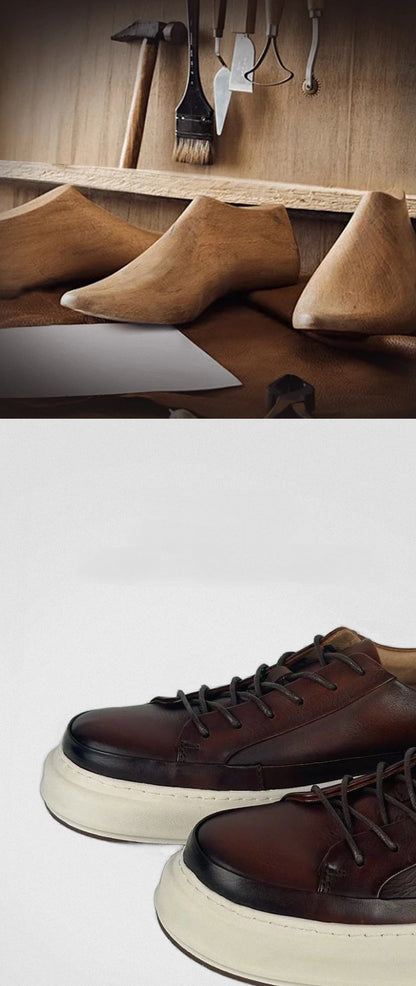✅High -quality Dedication✅Men's Classic Genuine Cowhide Soft Casual Shoes