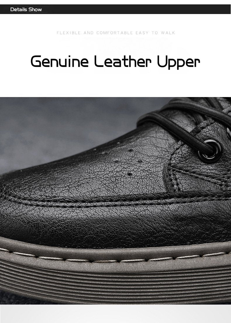 🔥Limited Time Offer 49% OFF🔥New Men's Genuine Leather British Casual Shoes