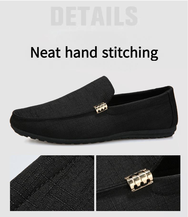 Men's New Casual Slip-on Canvas Shoes