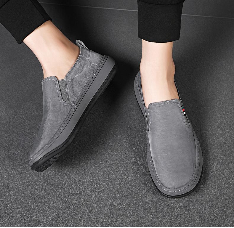 🔥Limited Time Offer 49% OFF🔥Men's New Breathable Canvas Slip-on Casual Driving Shoes