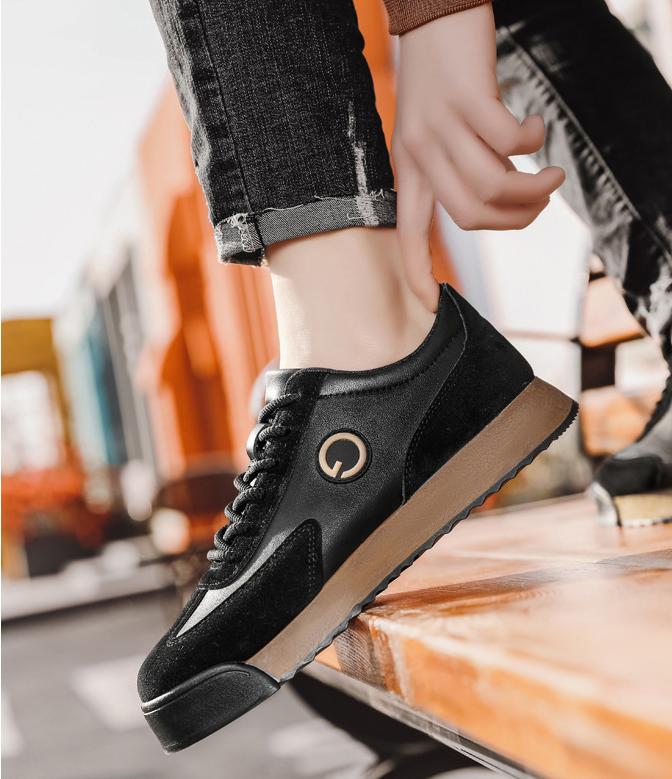 ✅High -quality Dedication✅Men's New Genuine Cowhide Thick-soled Casual Shoes