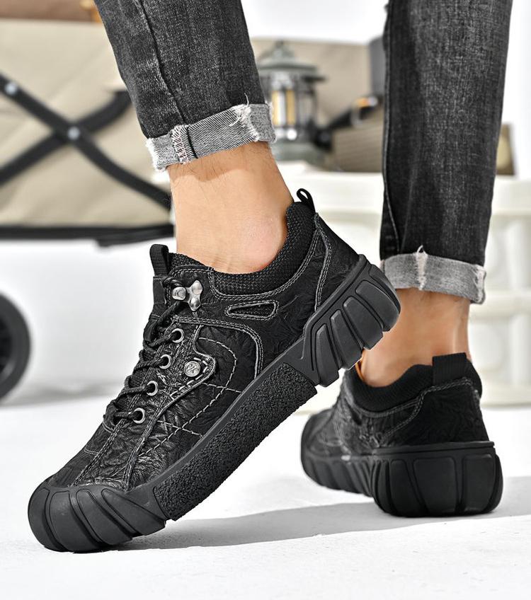 ✅Best Seller✅New Men's Genuine Cowhide Thick-soled Casual Shoes