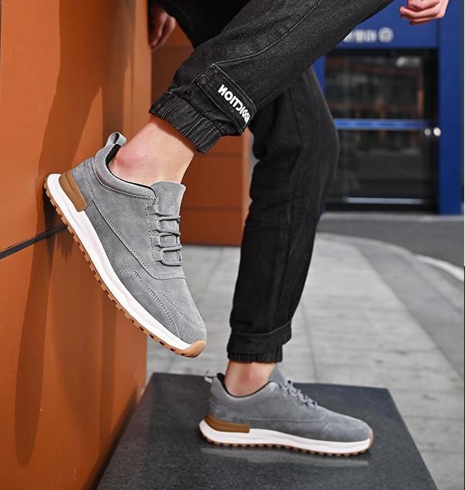 ✅High -quality Dedication✅Men's Genuine Suede All-match Sports Casual Shoes