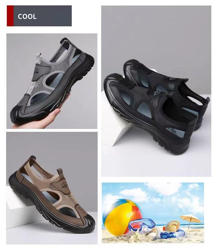 ✅Best Seller✅Men's Versatile Breathable Hollow Non-slip Driving Casual Sandals