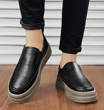 ✅High -quality Dedication✅Men's Slip-on Genuine Leather Versatile Casual Shoes