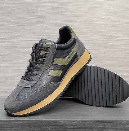 ✅High -quality Dedication✅Men's New Top Layer Cowhide Non-slip Sports Casual Shoes