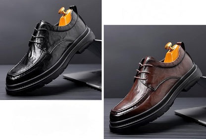 ✅High -quality Dedication✅Men's British Style Genuine Leather All-match Business Casual Shoes
