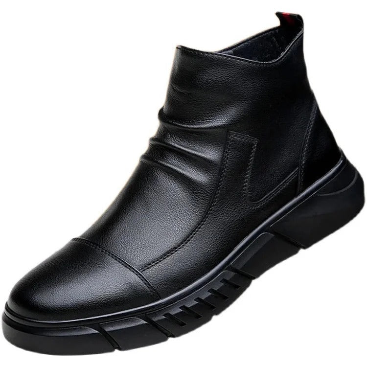 🔥Limited Time Offer 49% OFF🔥Italian Handmade Genuine Leather Zipper Martin Boots