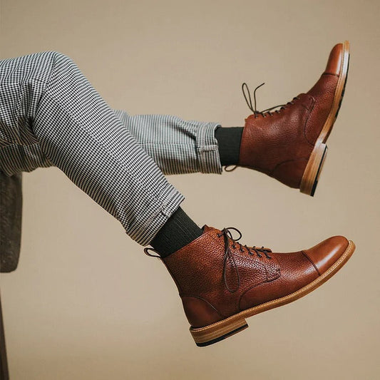 The Rome Boot in Oxblood