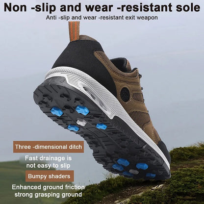 🔥Limited Time Offer 49% OFF🔥Typared Men's Non-slip and Wear-resistant Air Cushion Labor Shoes