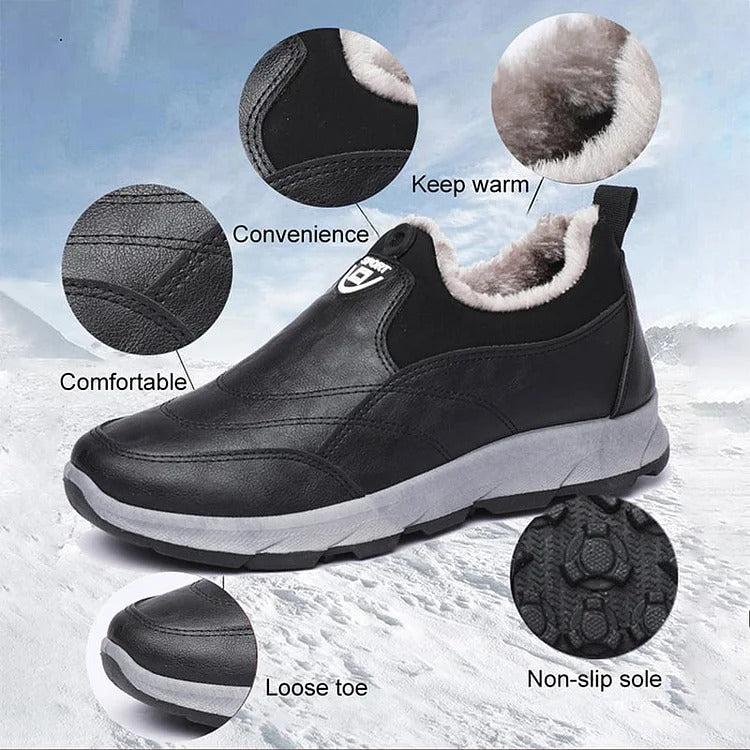 🎉Early New Year 49% OFF Sale -Winter Waterproof Leather Boots(Buy 2 Get Free Shipping)