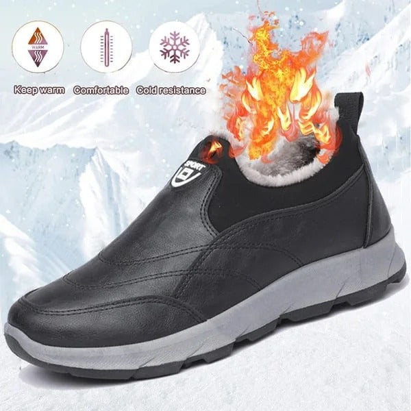 🎉Early New Year 49% OFF Sale -Winter Waterproof Leather Boots(Buy 2 Get Free Shipping)