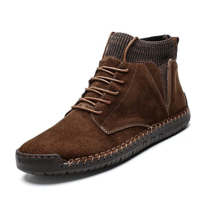 🔥Limited Time Offer 49% OFF🔥Autumn and winter men's plush high top snow boots