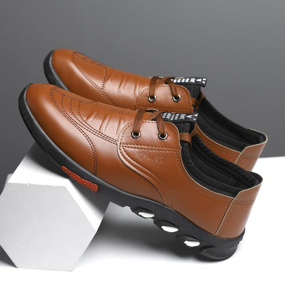 🔥Limited Time Offer 49% OFF🔥Men's soft soled soft leather comfortable anti slip casual leather shoes