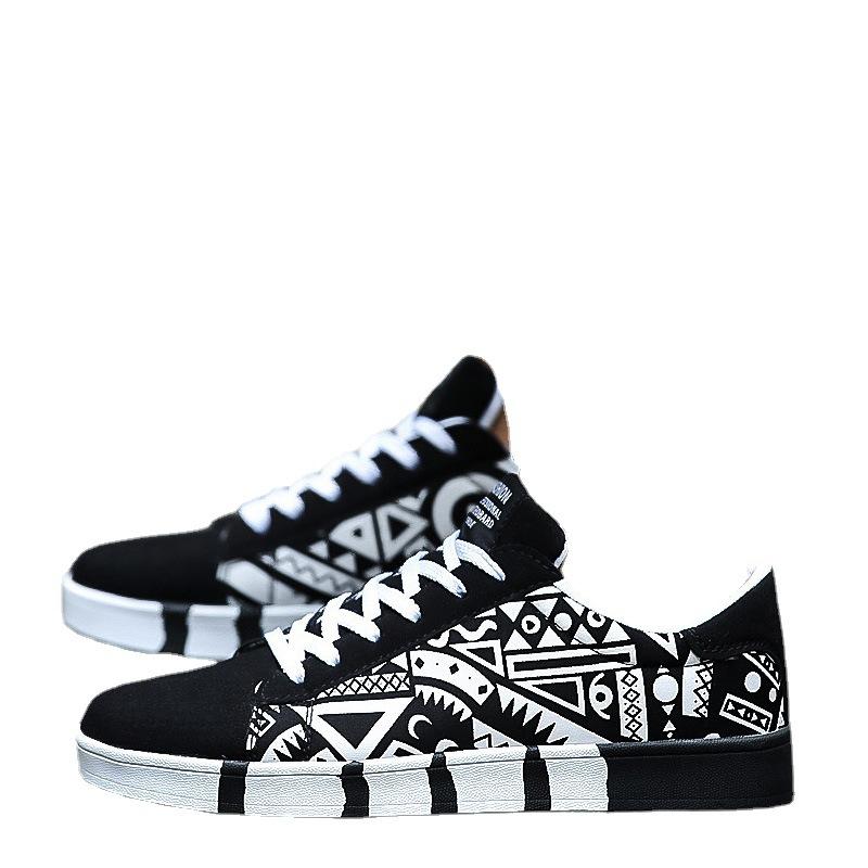 🔥Limited Time Offer 49% OFF🔥New graffiti trend canvas plate shoes