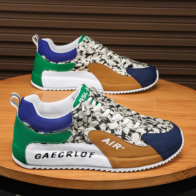 🔥Limited Time Offer 49% OFF🔥Men's Printed Textured Slip Resistant Running Shoes