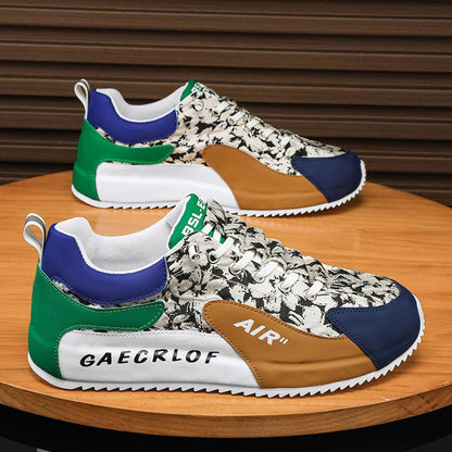 🔥Limited Time Offer 49% OFF🔥Men's Printed Textured Slip Resistant Running Shoes